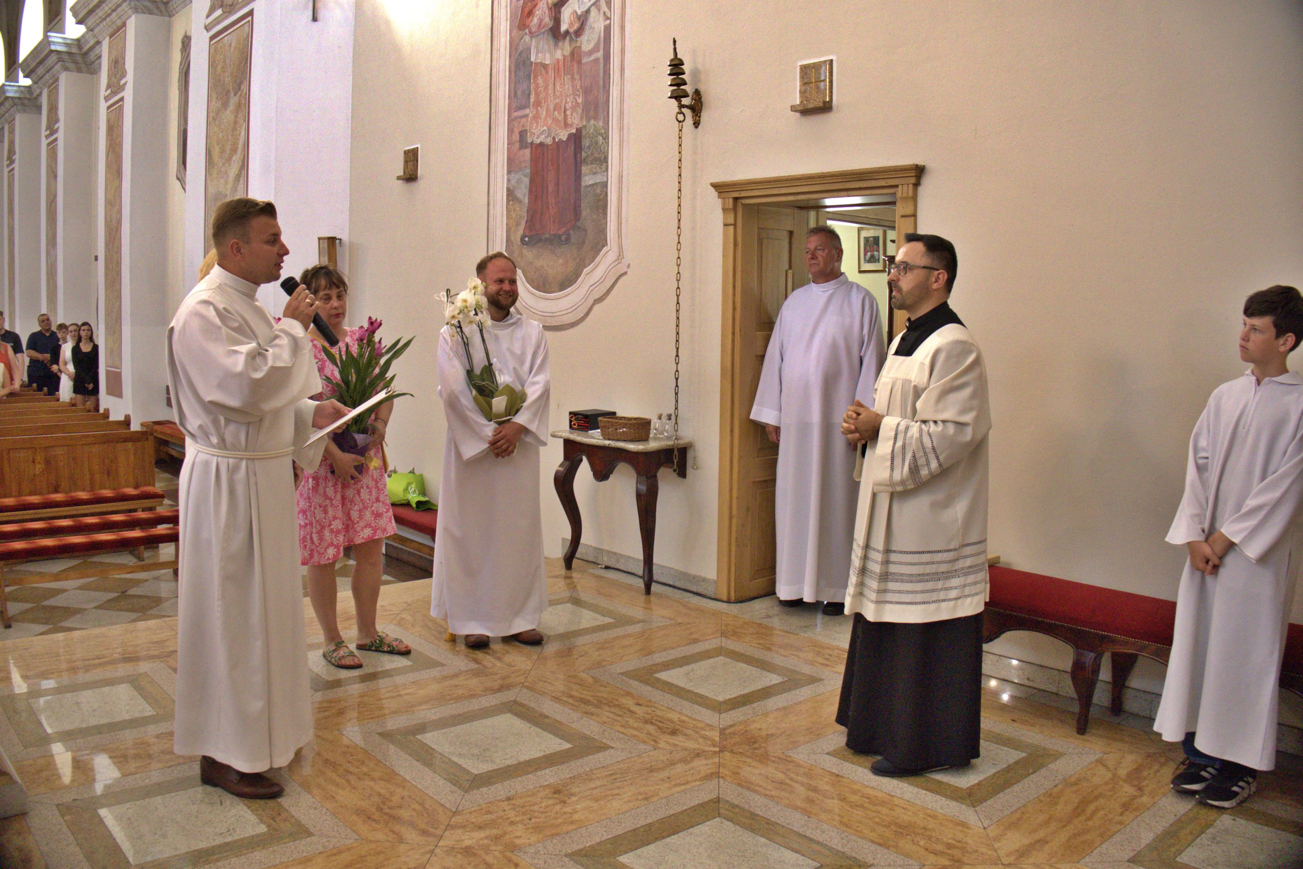 Pożegnanie ks.Mariusza
